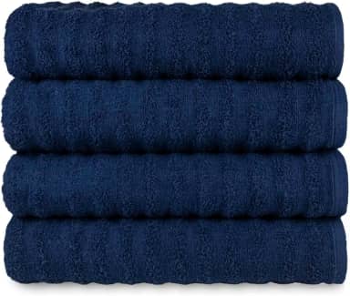 Kit 4 Toalhas Banho Banhão Gigante Super Absorção Macia - Ocean (KIT 7)