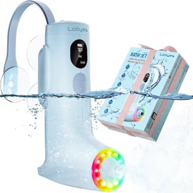 Banheira inflável para adultos com acessórios de banheira de velocidade ajustável de 3 níveis para spa (azul)