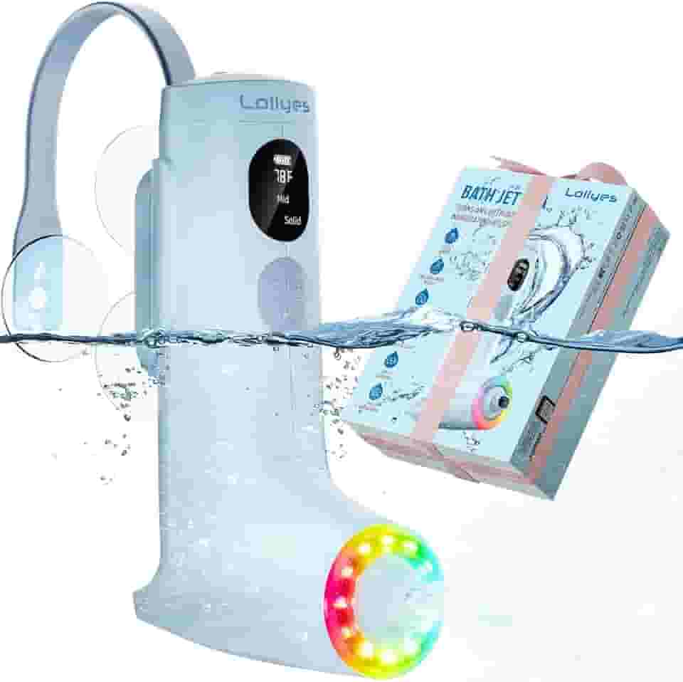 Banheira inflável para adultos com acessórios de banheira de velocidade ajustável de 3 níveis para spa (azul)