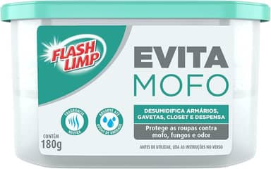 Flash Limp - Evita Mofo Para Armários Guarda Roupa 180g - AMO1881