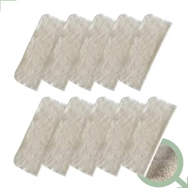 Kit 10 Absorventes De Melton 4 Camadas P/Fralda Ecológica