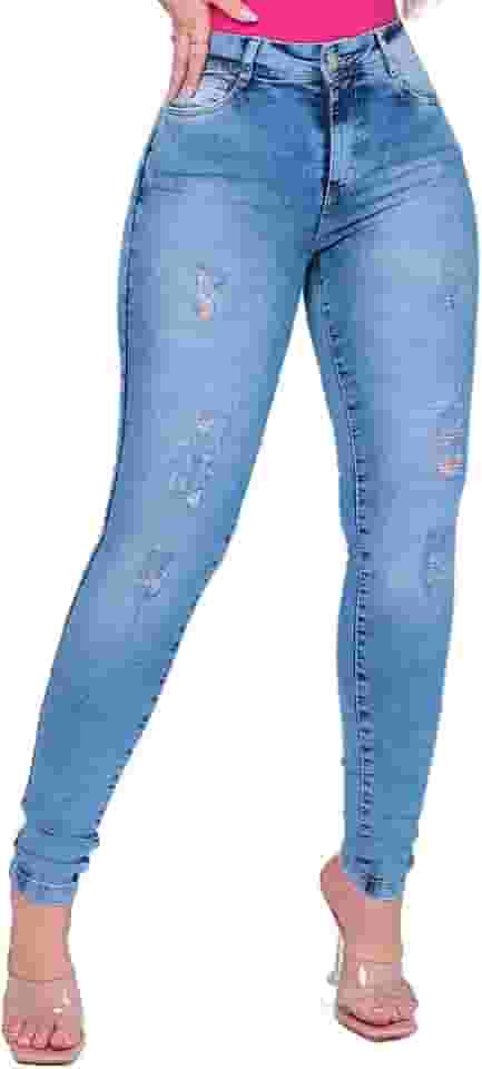 Calça Jeans Skinny com Pala Reta Patria Brasil