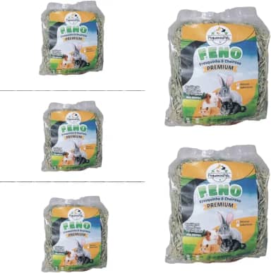 5 kg de FENO Fresco Super Premium Verdinho para coelhos, hamster porquinho da índia Roedores em Gerall