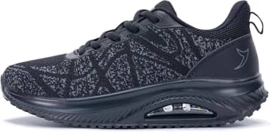 Tênis feminino de caminhada com suporte de arco ortopédico tênis moderno confortável para fascite plantar alívio da dor o dia todo em pé EUA 6-11