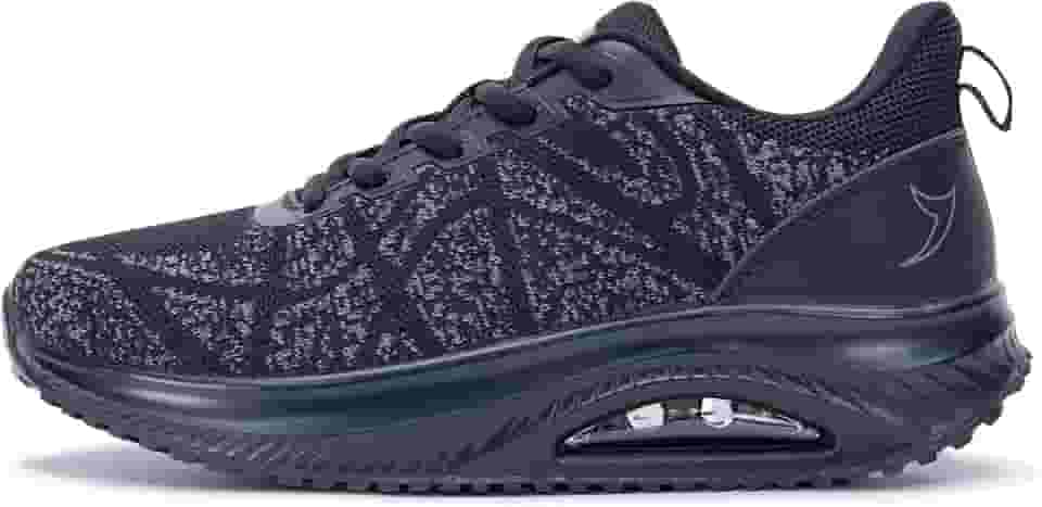 Tênis feminino de caminhada com suporte de arco ortopédico tênis moderno confortável para fascite plantar alívio da dor o dia todo em pé EUA 6-11