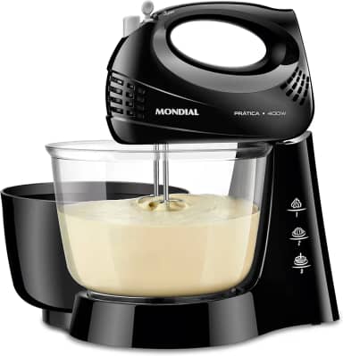 Batedeira Prática Due, Mondial, Preto, 400W, 110V - B-45-B