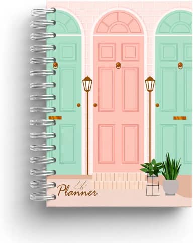 Planner 2026 - Life Capa Dura com Controle Financeiro e Roda da Vida (Capa 01)