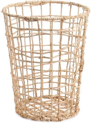 Oikos - Cesto Redondo Vazado 50cm de Palha