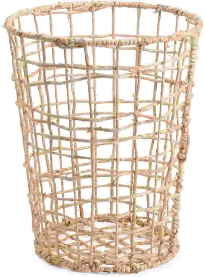 Oikos - Cesto Redondo Vazado 50cm de Palha