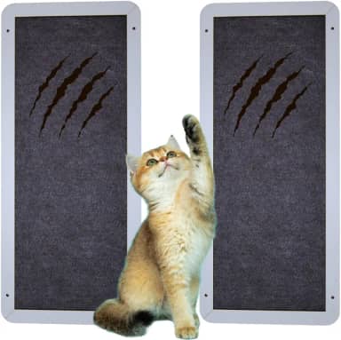 2 Arranhadores Verticais De Parede E Chão para Gatos