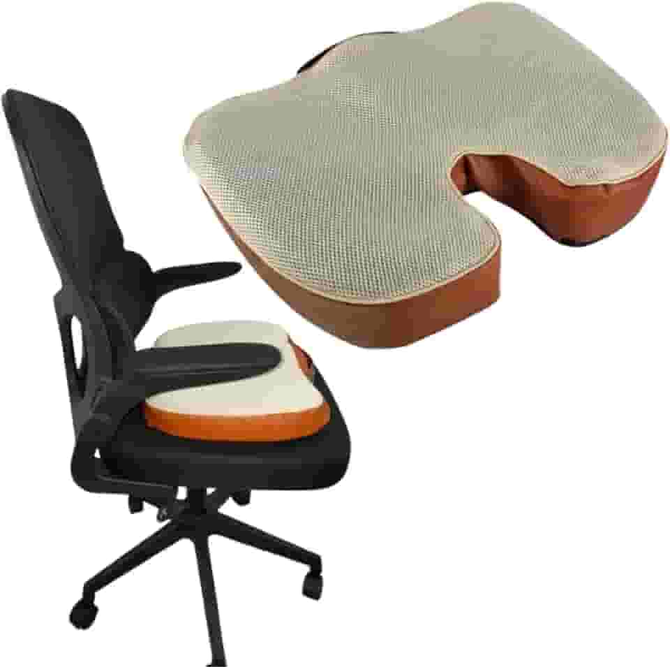 Almofada Ortopédica Egg Cóccix Supermedy Até 100kg Espuma viscoelastica e Gel