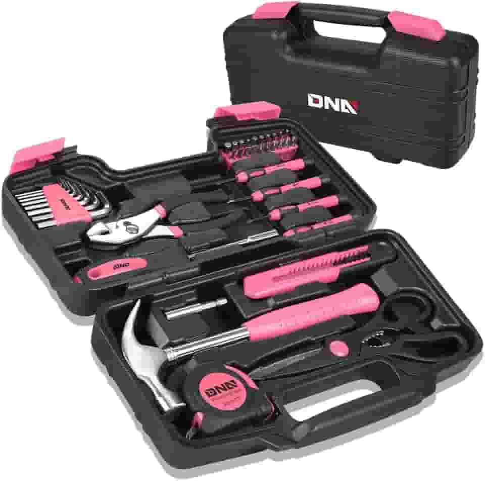DNA MOTORING Kit De Ferramentas Portátil 39 Peças Rosa (Tools-0009)