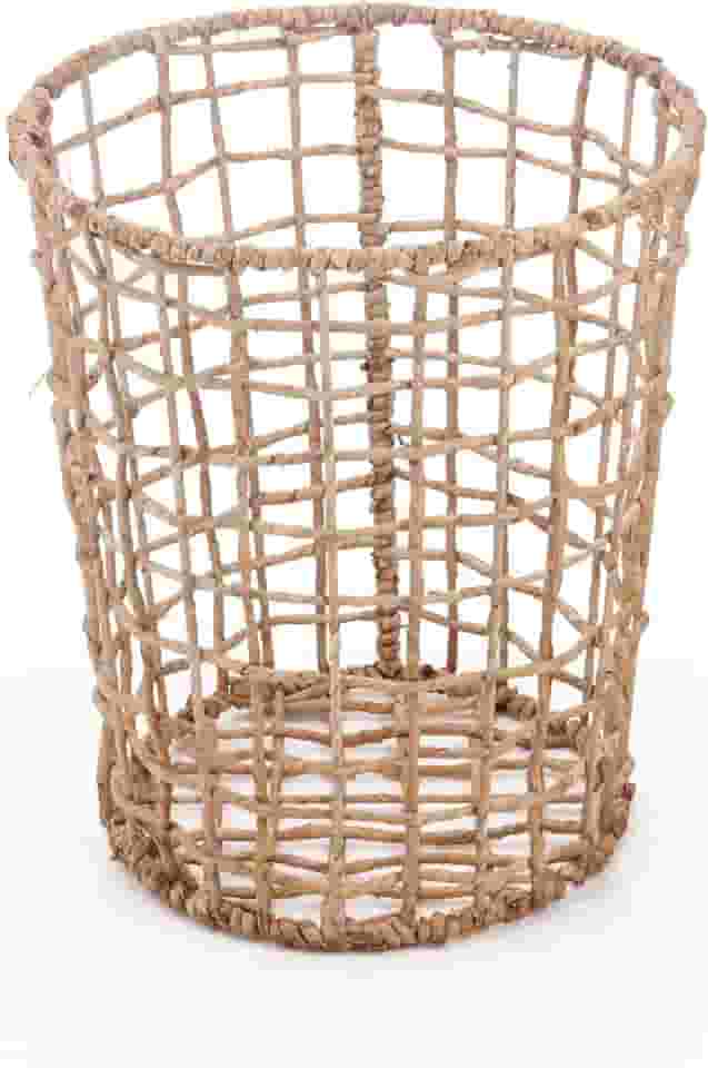 Oikos - Cesto Redondo Vazado 40cm de Palha