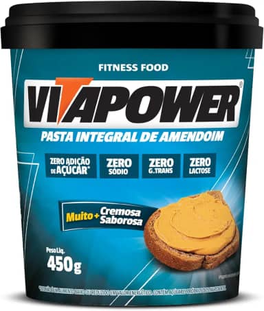 Vitapower - Pasta de Amendoim Integral - 450g