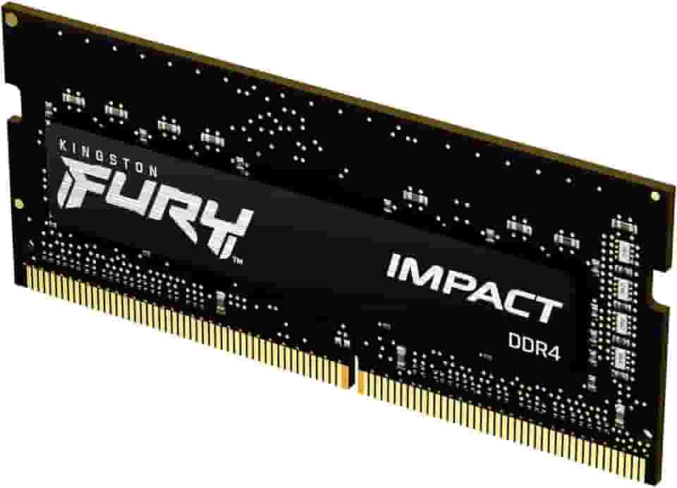 KF426S15IB/8 - Memória 8GB SODIMM DDR4 2666Mhz FURY Impact 1,2V 1Rx8 260 pinos para notebook, Preto