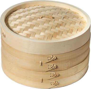 Cesta de cozimento a vapor Joyce Chen, bambu, 25,4 cm