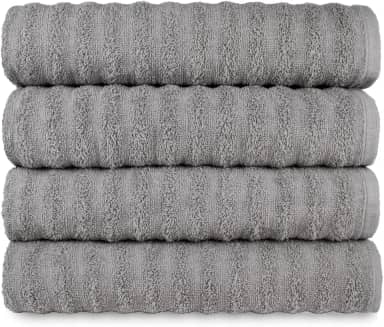 Kit 4 Toalhas Banho Banhão Gigante Super Absorção Macia - Ocean (KIT 10)