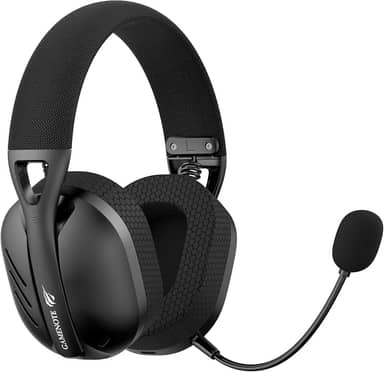 Havit Fone de Ouvido Headset Gamer Fuxi-H3 Black Com Fio e Sem Fio, Wireless 2,4GHz, Bluetooth, Cabo USB-C