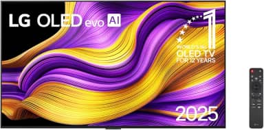 Smart TV 4K 65' LG OLED evo OLED65G5 Processador α11 AI Ger2 Painel 165Hz Intensificador de Brilho Máximo One Wall Design G-Sync FreeSync Dolby Vision Dolby Atmos