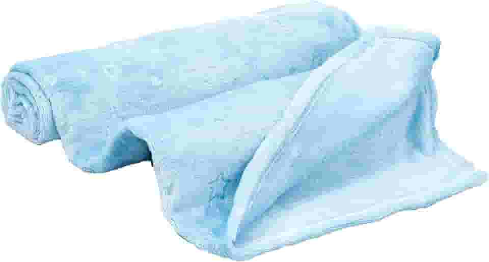 Cobertor Infantil Estrela Azul, Clingo, Azul