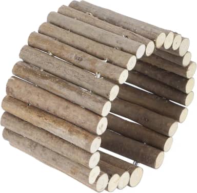 Brinquedo de Ponte de de Hamster, Brinquedo de Roedores Ambientalmente Ponte de Madeira de Hamster para Pequenos Animais para Isolar Animais de Estimação para Mastigar e Brincar (60CM