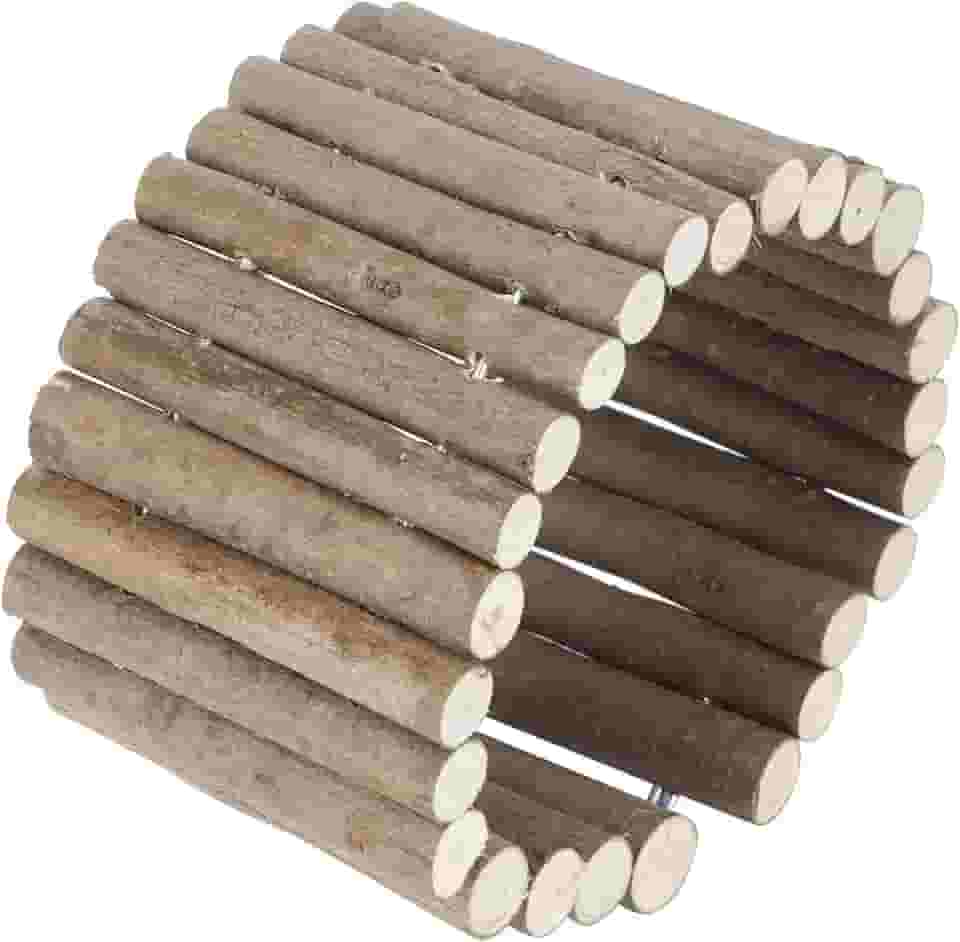 Brinquedo de Ponte de de Hamster, Brinquedo de Roedores Ambientalmente Ponte de Madeira de Hamster para Pequenos Animais para Isolar Animais de Estimação para Mastigar e Brincar (60CM