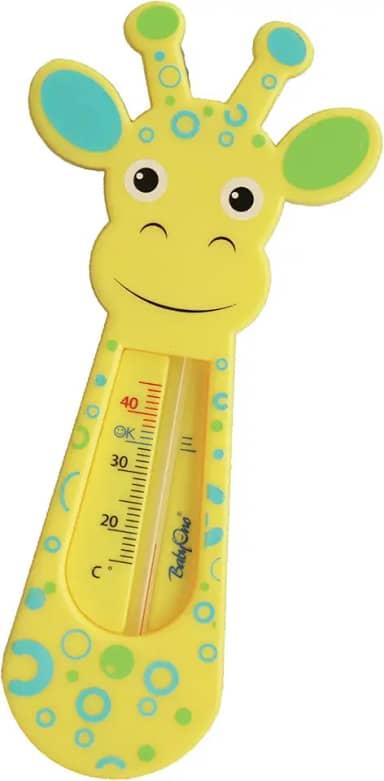Termômetro p/Banheira Girafa, Kababy, Amarelo