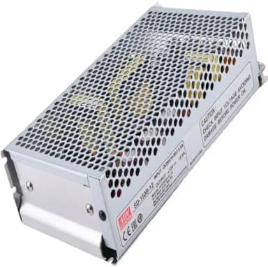 Mean Well MW 150W Fonte De AlimentaçãO Dc-Dc De SaíDa úNica Para Banco De Testes, Computador E RáDio Amador 12V 12.5A, (SD-150B-12 12V/12.5A/150W/Power Supply)