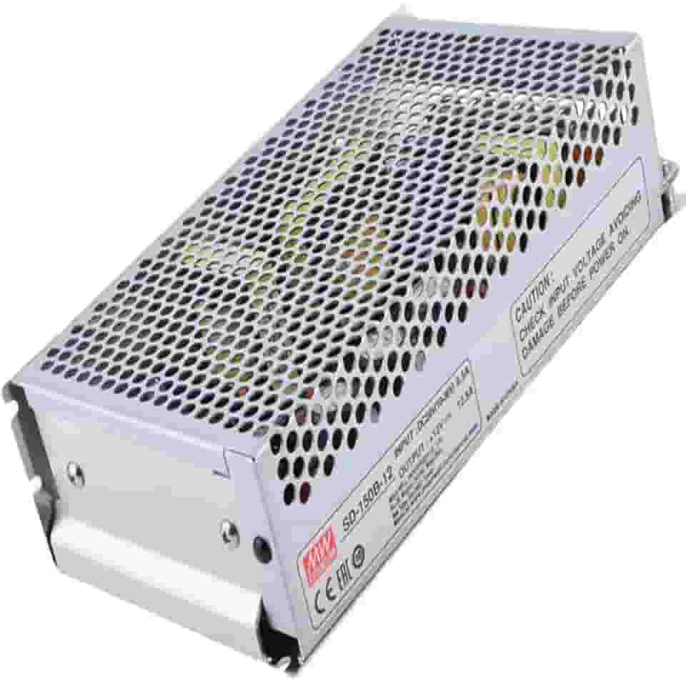 Mean Well MW 150W Fonte De AlimentaçãO Dc-Dc De SaíDa úNica Para Banco De Testes, Computador E RáDio Amador 12V 12.5A, (SD-150B-12 12V/12.5A/150W/Power Supply)
