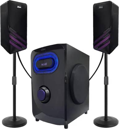 Micro System Caixa Som Bluetooth Rgb 1000w Rádio Fm Usb Aux Bivolt Xtrad XDG-94
