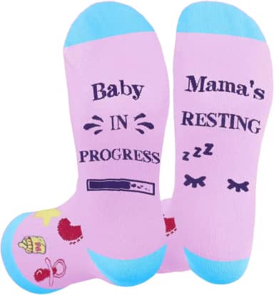 Coopyin Presentes de gravidez, melhores presentes para grávidas, presentes para mulheres grávidas, presentes para mães grávidas, meias de presente de gravidez, presentes de gravidez para grávidas,