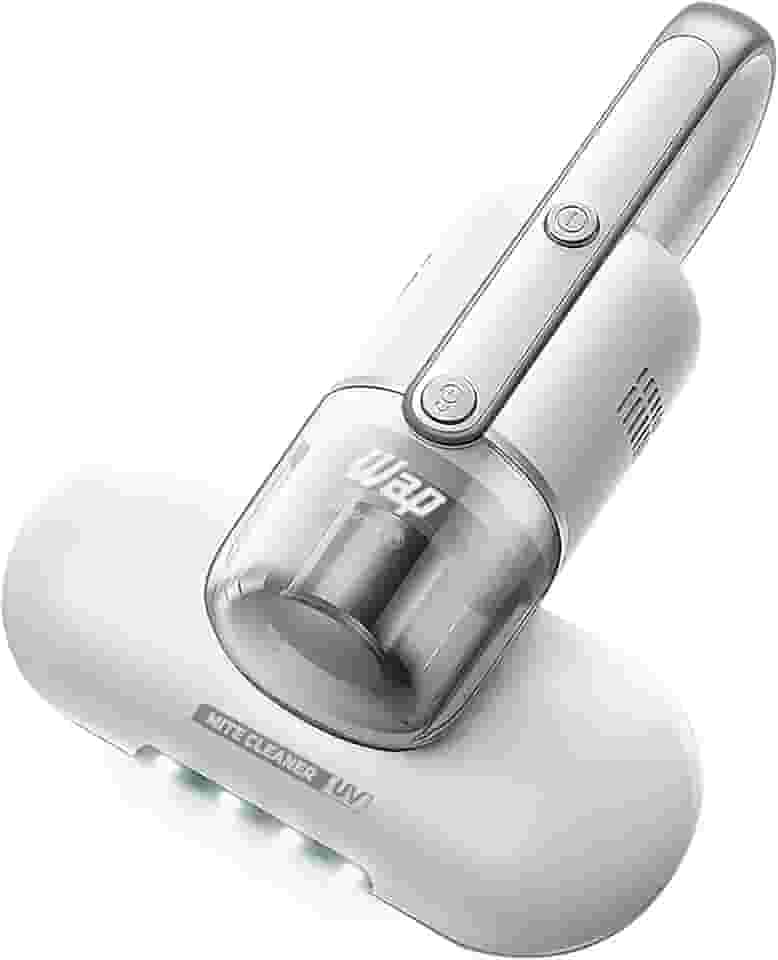 WAP Aspirador de Pó Antiácaro MITE CLEANER UV 3 em 1, Portátil, 360ml, com Filtragem Dupla e Luz UV, 90mbar 400W 127V