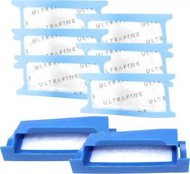 Kit de filtro Cpap Premium - Compatível com a máquina CPAP Philips Respironics Dreamstation - Feito nos EUA - Pacote Combo All-in-1 inclui 2 filtros padrão e 6 ultrafinos (2 pólen 6 ultrafinos)