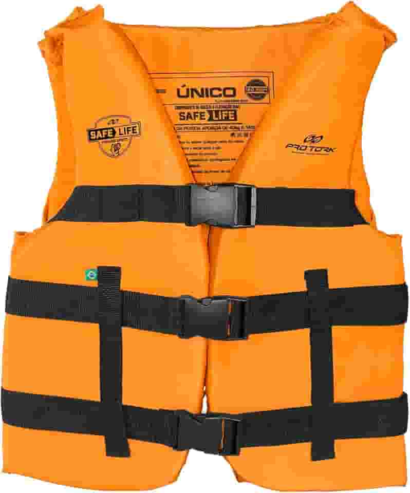 Colete Salva Vidas Auxiliar de Flutuação Pro Tork Safe Life – De 40-140 Kg