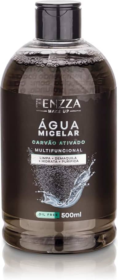 Fenzza - Agua Micelar Carvão Ativado Fenzza Make Up