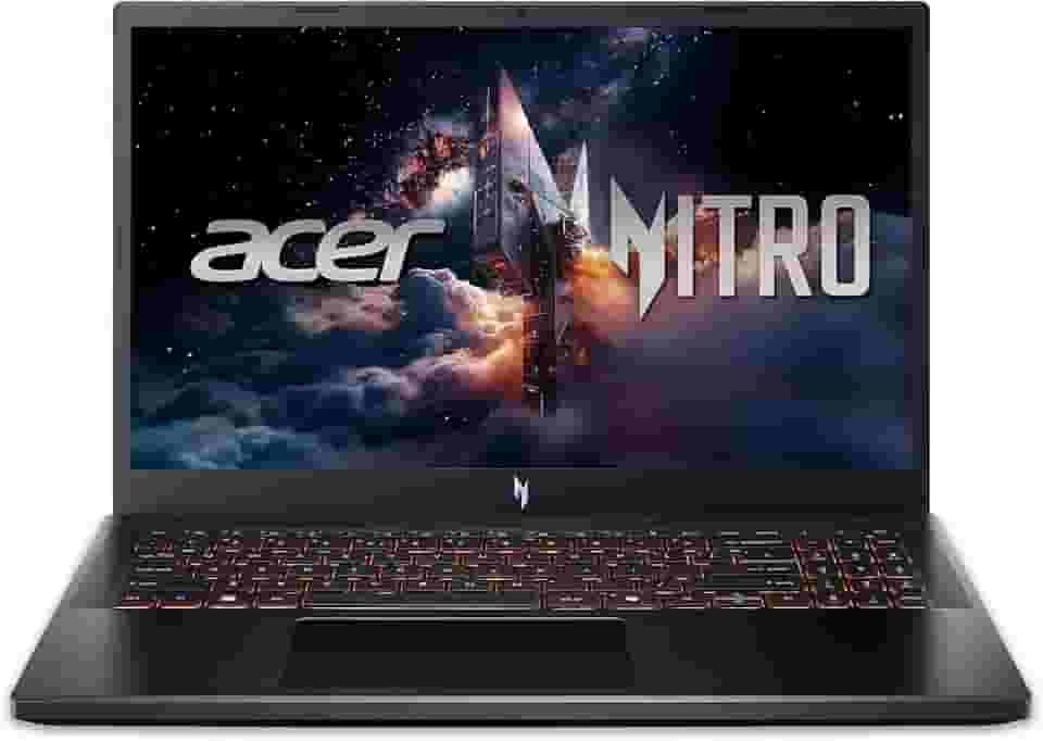 Acer Laptop para jogos Nitro V | Processador Intel Core i9-13900H | GPU para laptop NVIDIA GeForce RTX 5060 | Tela FHD IPS 165Hz de 15,6 polegadas | DDR4 de 16 GB | SSD Gen 4 de 1 TB | Wi-Fi 6 | KB