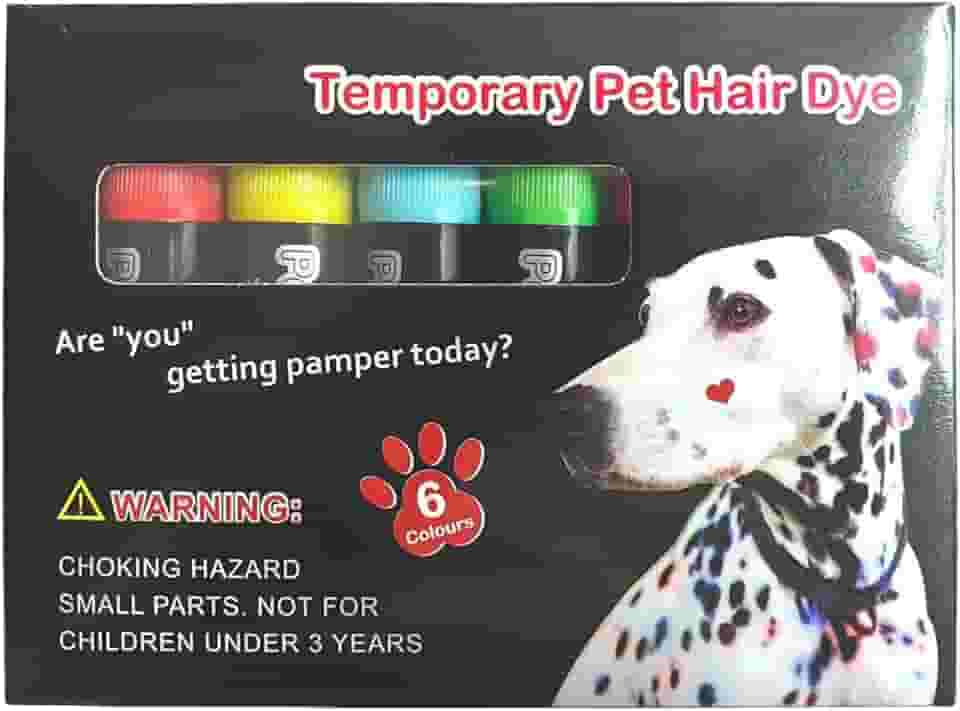 Tinta para cabelo de cachorro | Tinta de cor de cabelo | Marcadores vibrantes laváveis e seguros para cuidados com gatos, gado, animais, estilização