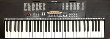 Teclado Musical Profissional 61 Teclas LCD Timbres e Ritmos