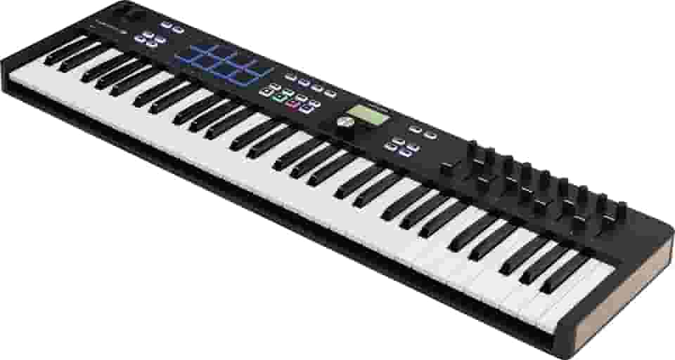 Teclado Controlador Arturia Keylab Essential 61 MK3 Black Edition