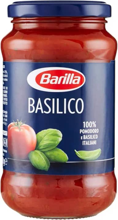 Barilla Molho de Tomate Basilico 400g Manjericão