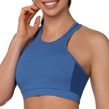 Top Fitness Feminino Selene Bojo Removível Alta Sustentação Poliamida