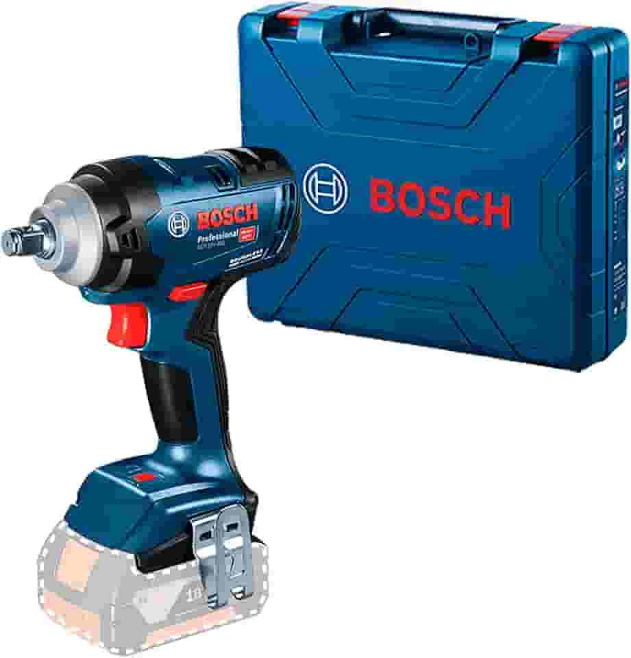 Bosch Chave de Impacto GDS 18V-400 18V em maleta Sem bateria