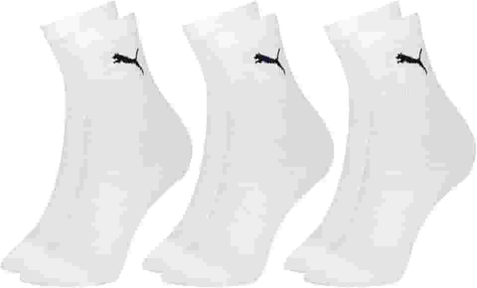 Kit 03 Pares Meia Cano Médio Puma Respirável Feminina