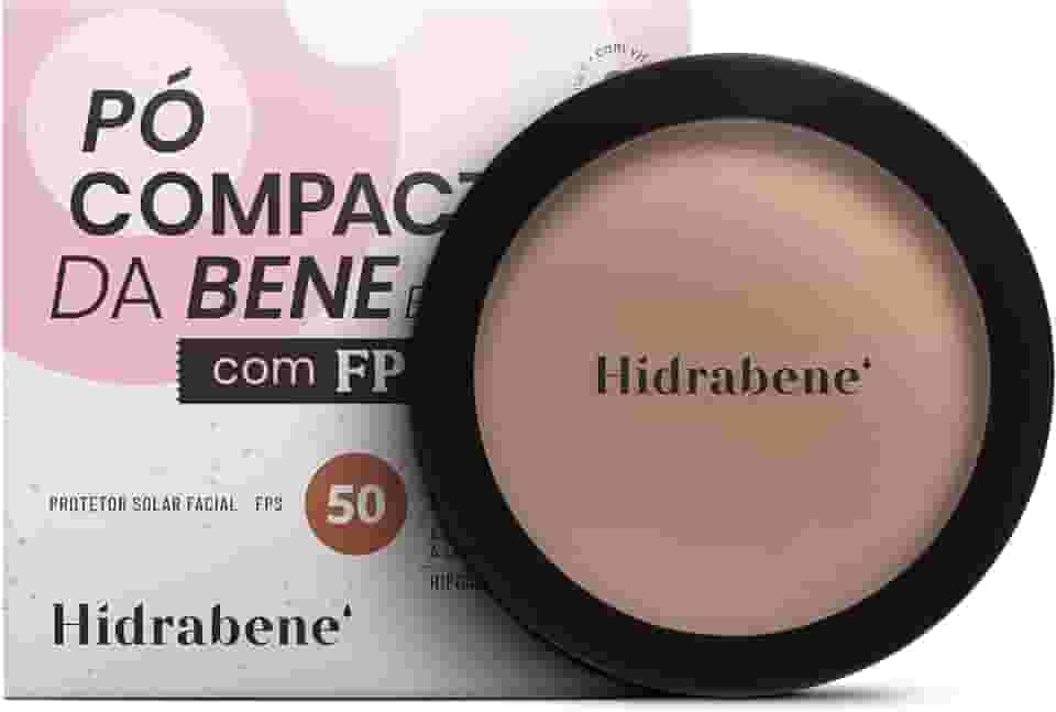 Hidrabene Protetor Solar em Pó FPS50 Escuro 10g