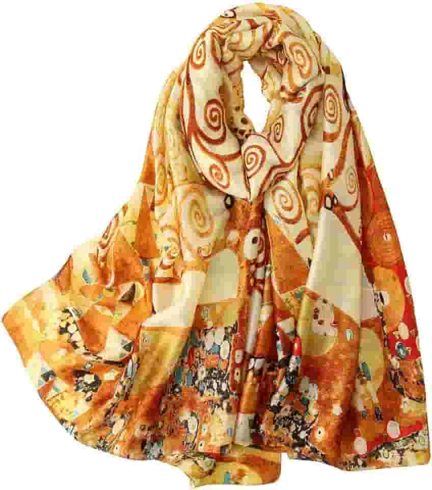 Acotavie Cachecóis para mulheres, cachecóis, longos, acetinados, sedosos, leves, xales de proteção solar, O-04, 180*90CM