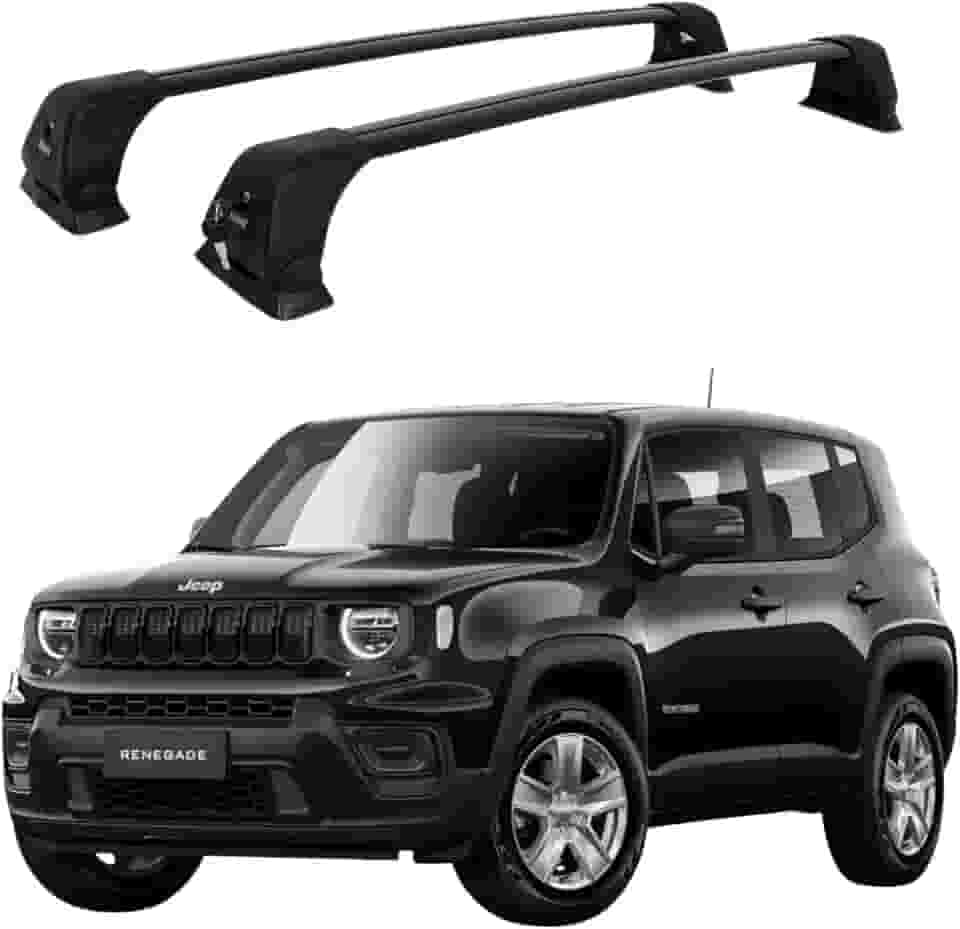 Rack De Teto Modelo Emilia Renegade Sem Longarinas (Preto)