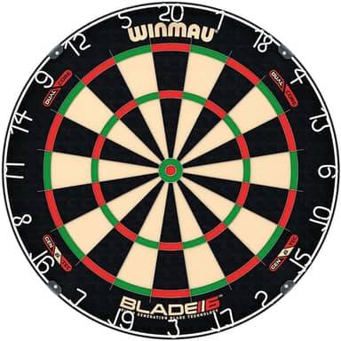 Winmau Alvo De Dardos De Cerdas Profissionais Blade 6 Dual Core