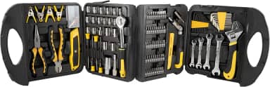 EDA Maleta De Ferramentas Preto 117 Peças 8Sh