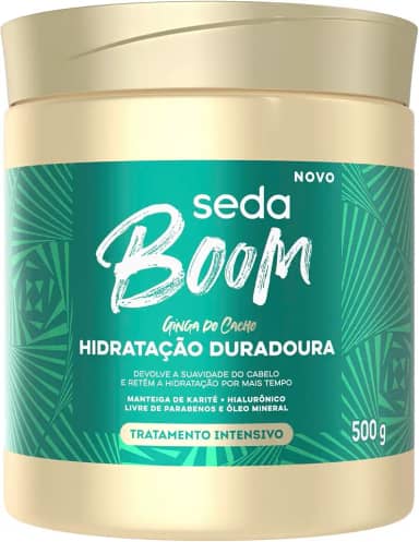 Seda Mascara De Tratamento Boom Hidratação Profunda Dos Fios 500G