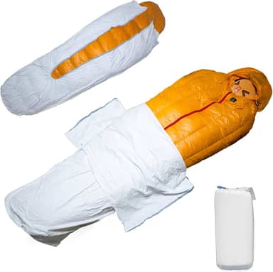 3F UL Gear Saco de dormir de viagem 3 estações, impermeável e resistente a manchas saco de dormir para adultos e crianças, acessórios essenciais de acampamento compacto e leve para caminhadas